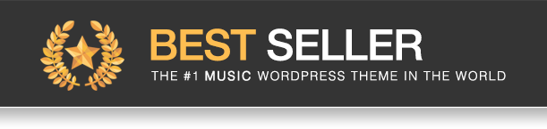 Lush es el superventas en Music WordPress Theme en ThemeForest